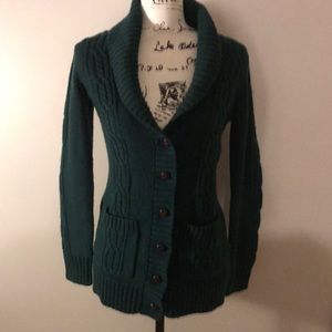 Size small green cardigan from TJ Maxx